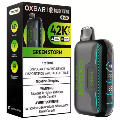 Oxbar x Rocky Vapor G42K – Disposable Vape Device